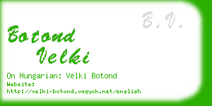 botond velki business card